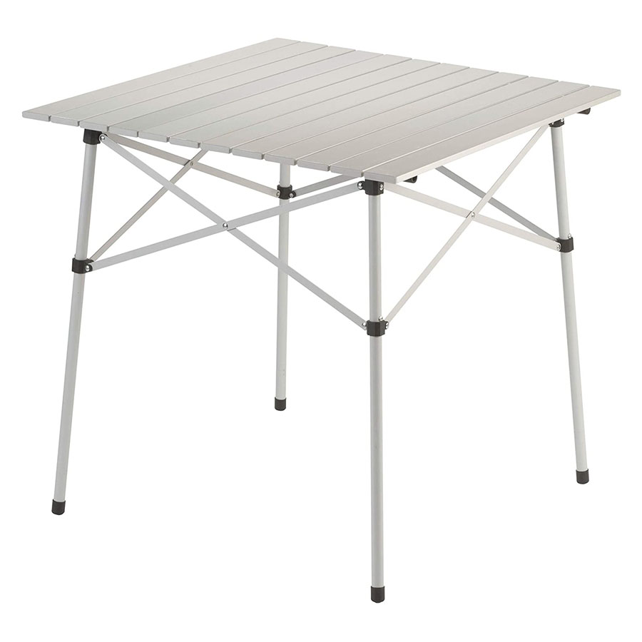 Mesa de camping de aluminio